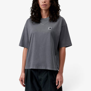 Carhartt W' Short Sleeve Nelson T-Shirt - Styx, Garment Dyed