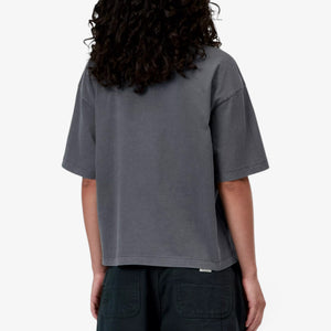 Carhartt W' Short Sleeve Nelson T-Shirt - Styx, Garment Dyed