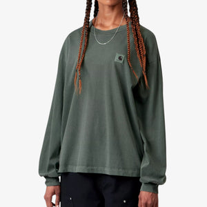 Carhartt Women's Long Sleeve Nelson T-Shirt - Dirt Scarab