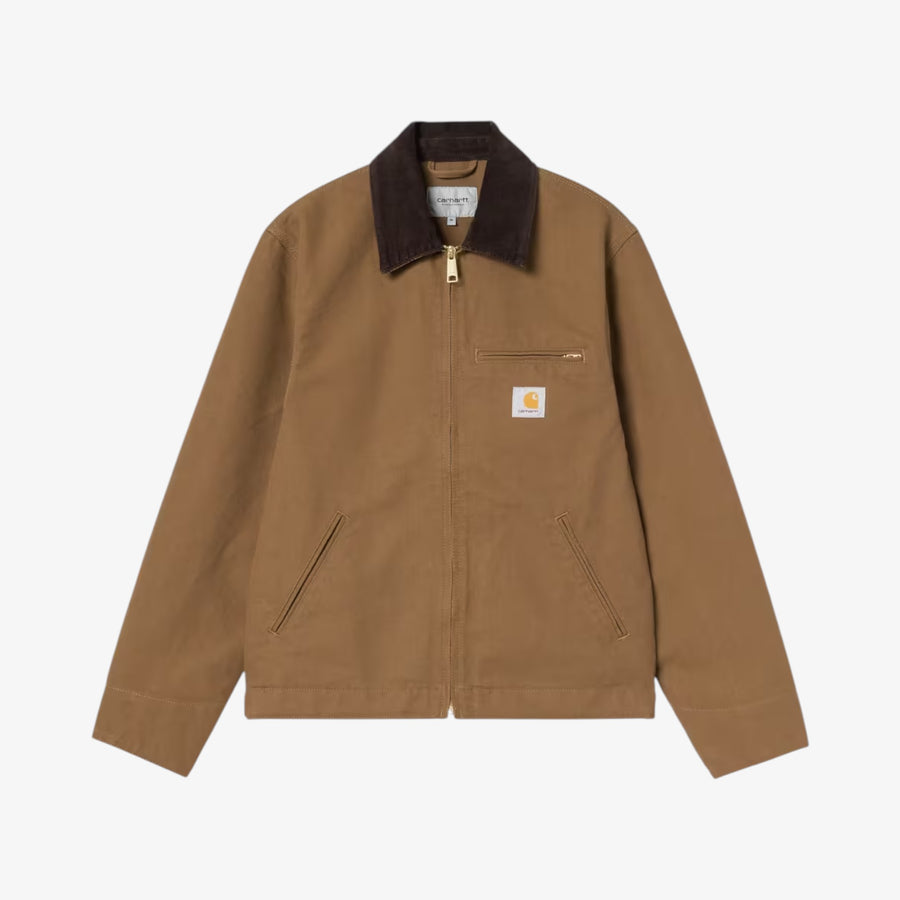 Carhartt Detroit Jacket (Summer) - Hamilton Brown / Tabacco Rinsed