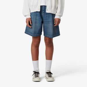 Carhartt Women's Alta Short - Blue, dark used wash