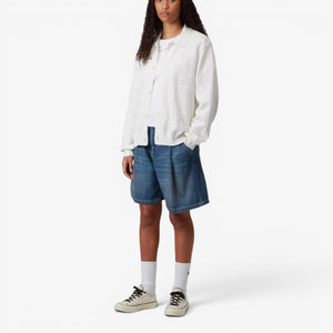 Carhartt Women's Alta Short - Blue, dark used wash