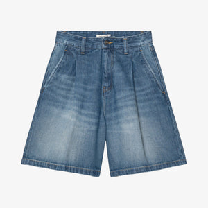 Carhartt Women's Alta Short - Blue, dark used wash