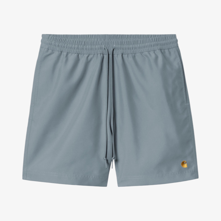Carhartt WIP Chase Swim Trunks - Velvet Blue/Gold
