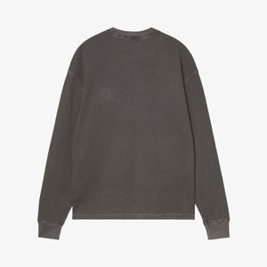 Carhartt Long Sleeve Vista Waffle T-Shirt Cotton Waffle - Black