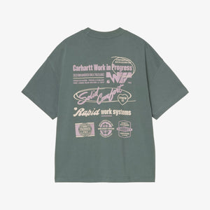 Carhartt Short sleeve  Networks T-Shirt - Silver Pine