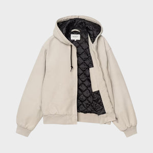 Carhartt Women's OG Active Jacket - Fleur De Sel, stone canvas