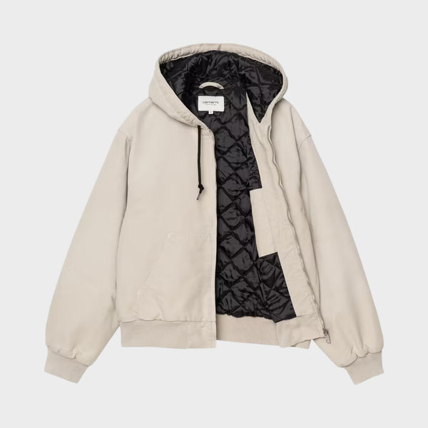 Carhartt Women's OG Active Jacket - Fleur De Sel, stone canvas