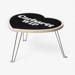 Carhartt Heart Folding Table - Black/White