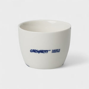 Carhartt WIP Theory and Practice Soba Cup Set - White/Blue