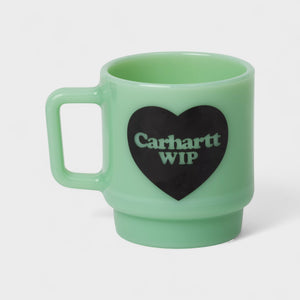 Carhartt Heart Glass Mug - Jade