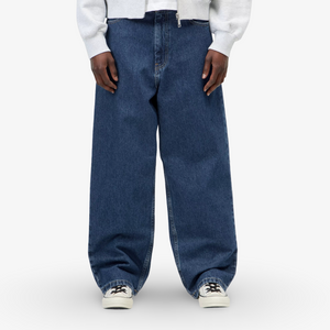 Carhartt Women's Brandon Pant 'Smith Cotton' - Blue, Stone Washed