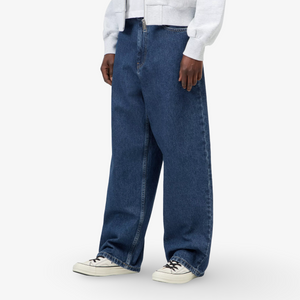 Carhartt Women's Brandon Pant 'Smith Cotton' - Blue, Stone Washed