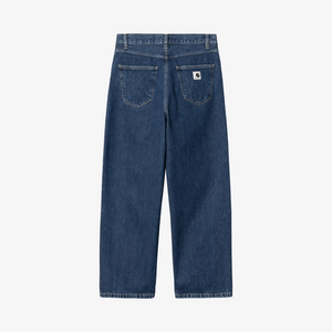 Carhartt Women's Brandon Pant 'Smith Cotton' - Blue, Stone Washed
