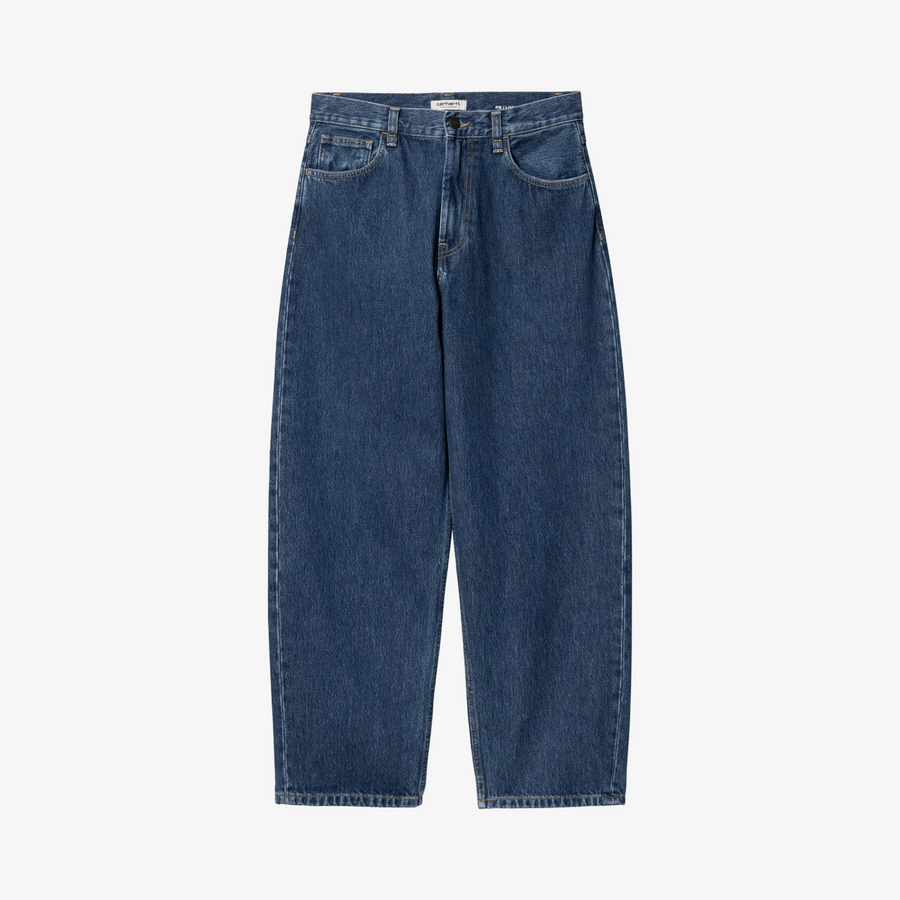 Carhartt Women's Brandon Pant 'Smith Cotton' - Blue, Stone Washed