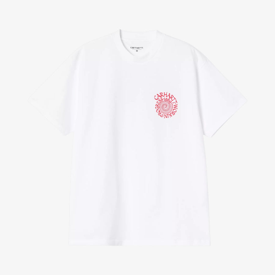 Carhartt Short Sleeve Spirals T-Shirt - White