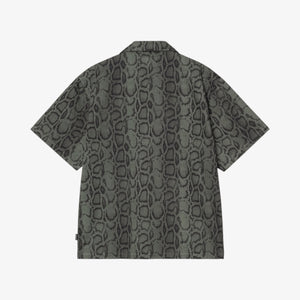 Carhartt WIP Short Sleeve Snake Camo Shirt - Snake Camo, Leaf