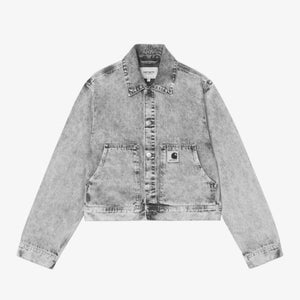 Carhartt Women's Arca Jacket 'Smithfield' - Black, chalk wash