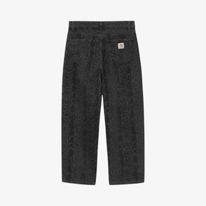 Carhartt Snake Landon Pant - Snake Camo, Black, Heavy Stone Wash
