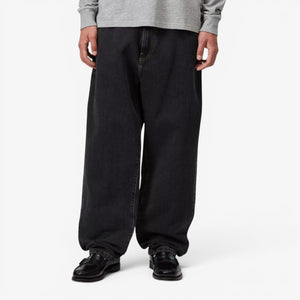 Carhartt Aaron Pant 'Camano' Denim - Black, Stone Washed