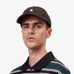 Carhartt Madison Logo Cap - Tabacco / White
