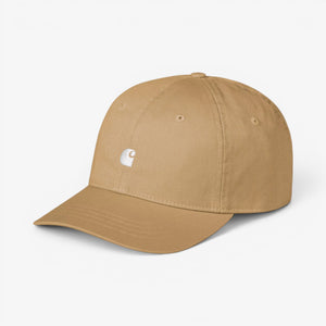 Carhartt Madison Logo Cap - WIP Dusty H / White
