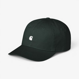 Carhartt Madison Logo Cap - Dark Scarab / White