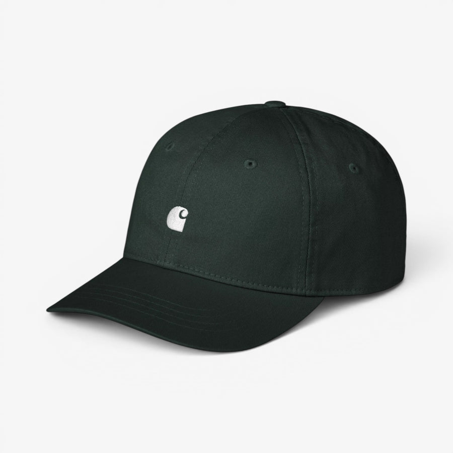 Carhartt Madison Logo Cap - Dark Scarab / White