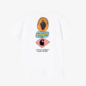 Carhartt Stacked Grapes T-Shirt - White