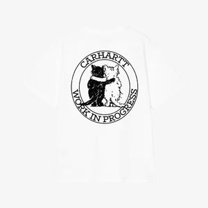 Carhartt Women's Hugging Cats T-Shirt - White