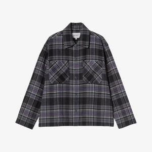 Carhartt WIP Long Sleeve Parson shirt - Parson check, Shady Purple