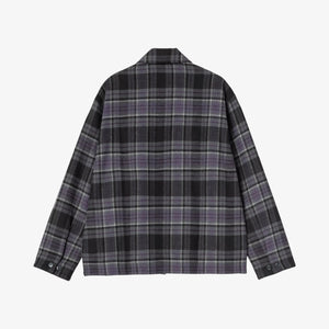 Carhartt WIP Long Sleeve Parson shirt - Parson check, Shady Purple