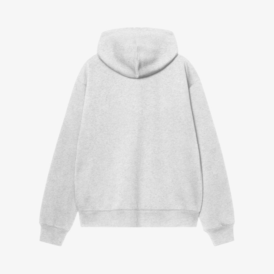 Carhartt Hooded Mack Sweat Jacket - Ash Heather / Black
