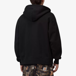 Carhartt Hooded Mack Sweat Jacket - Black / Wax