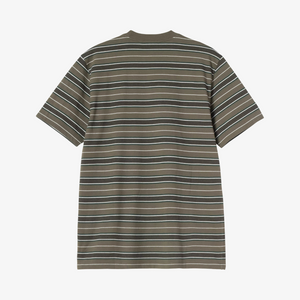 Carhartt Short Sleeve Bronson Stripe - Cypress
