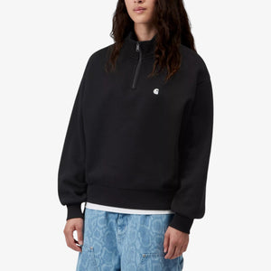 Carhartt Women's Casey High Neck Sweatshirt -  Black / Silver