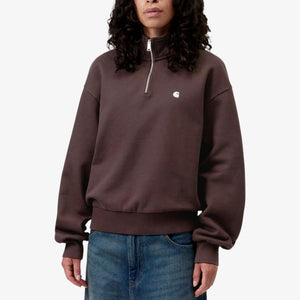 Carhartt Women's Casey High Neck Sweatshirt -  Palisander / Silver