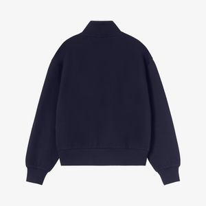 Carhartt Women's Casey High Neck Sweatshirt - Dark Navy / Silver