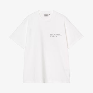 Carhartt Short Sleeve Feather Progress T-Shirt - White