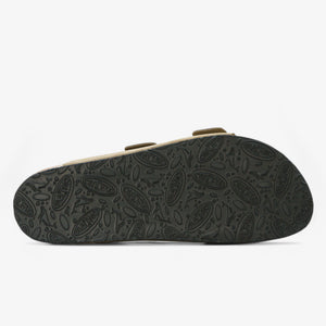 PLAKTON BARNA MEN'S SANDAL - KAKI NOBUCK