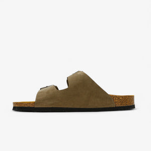 Plakton Beta Womens Sandal - Kaki Nobuck