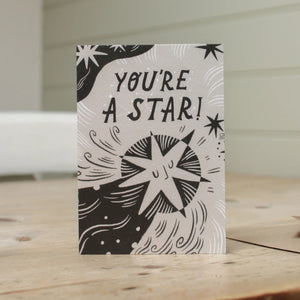 Lauren Marina 'You are a star' Greeting Card