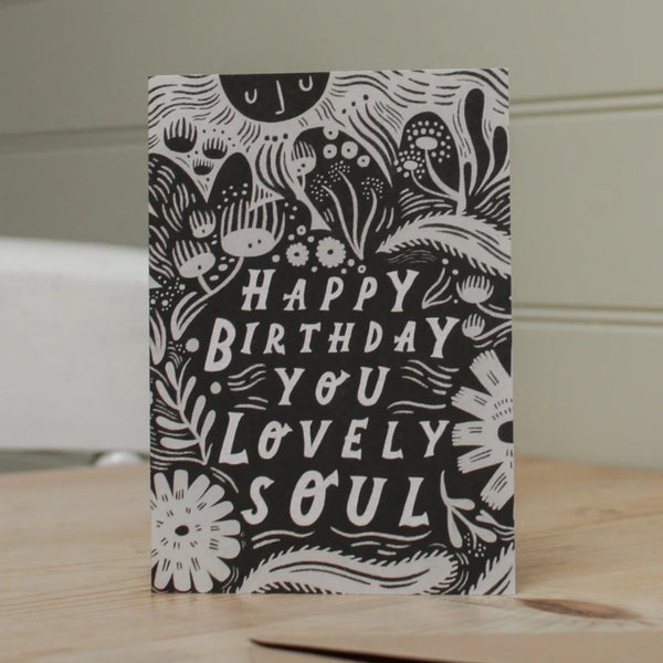 Lauren Marina 'Happy Birthday You Lovely Soul' Greeting Card
