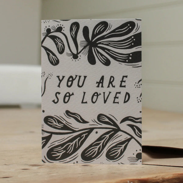 Lauren Marina 'You are so Loved' Greeting Card