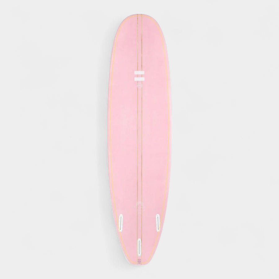 Indio Endurance Mid Length 7'0 Surfboard - Pink
