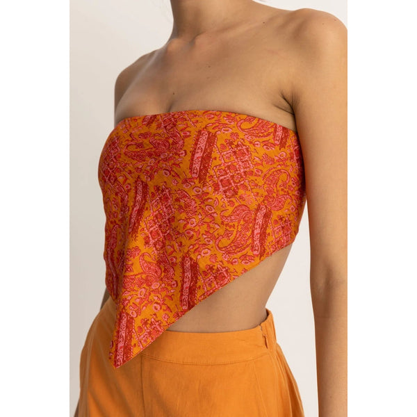 Rhythm Adia Paisley Scarf Top