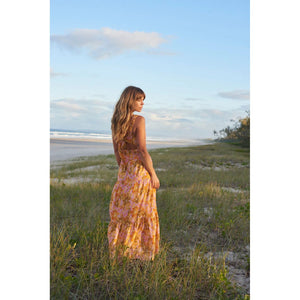 Rhythm Mahana Floral Tiered Maxi Dress