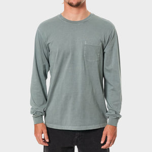 Katin Base Long Sleeve  Tee - Dusty Blue