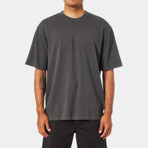 Katin Box Fit Heritage Tee - Black Washed Pigment Dye