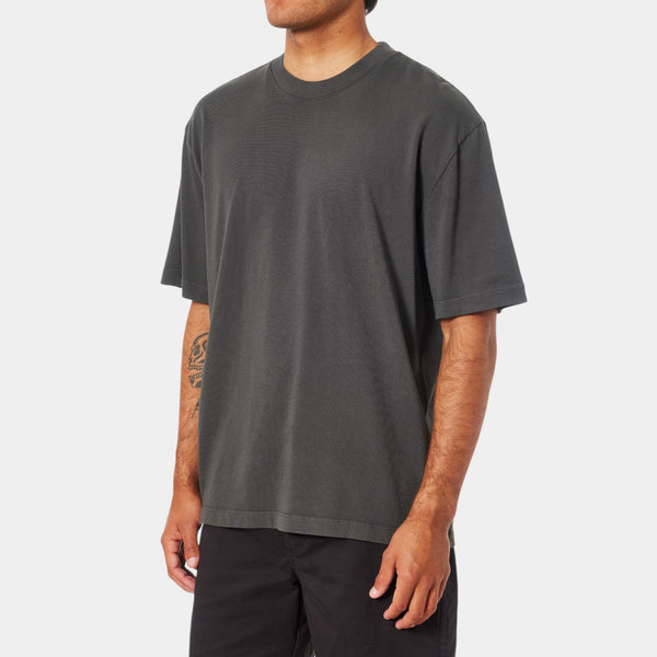 Katin Box Fit Heritage Tee - Black Washed Pigment Dye